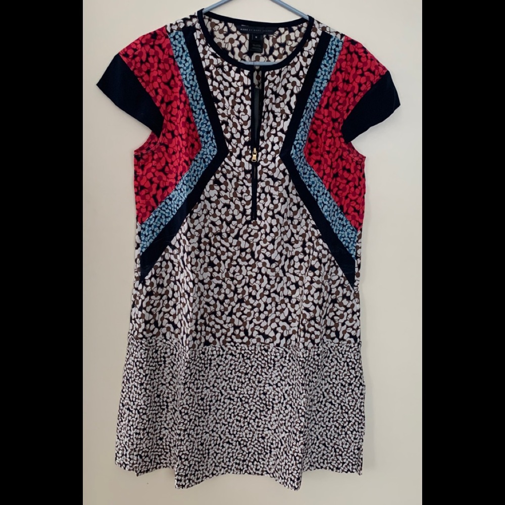 -Marc by Marc Jacobs NWT silk shift dress Sz M